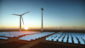 Eólica e solar superam fósseis na matriz elétrica da UE