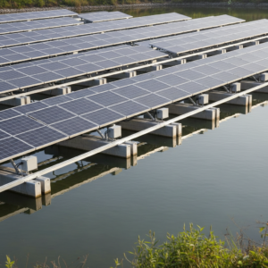 Painéis solares em lagos na Alemanha: inovação em energia renovável